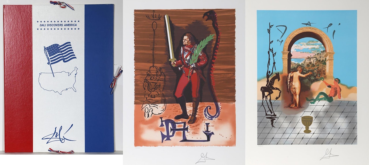 Dali Discovers America Portfolio by Salvador Dali