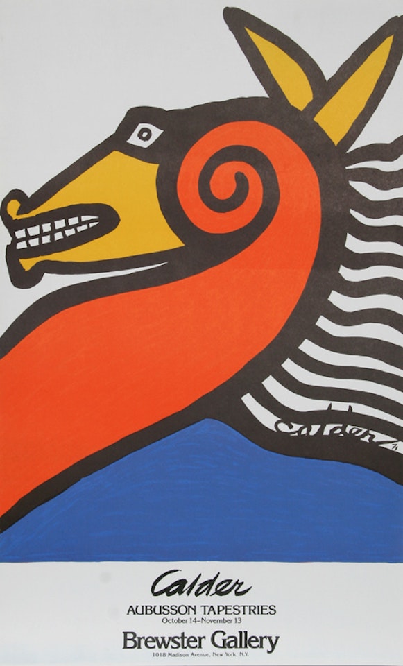 Exhibition at Brewster Gallery by Alexander Calder