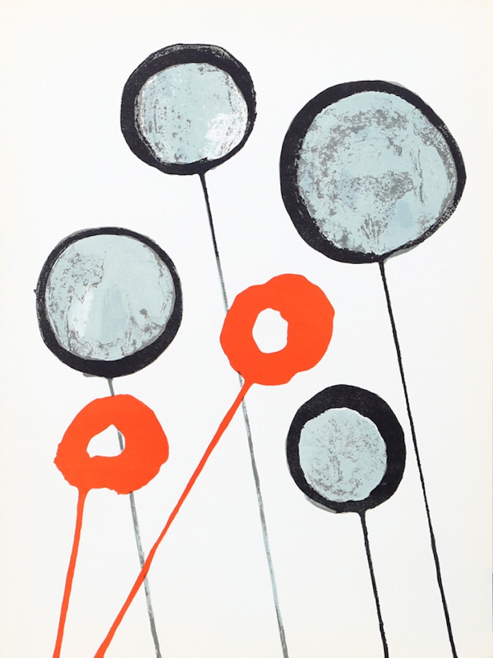 Lollipops from Derriere Le Miroir by Alexander Calder