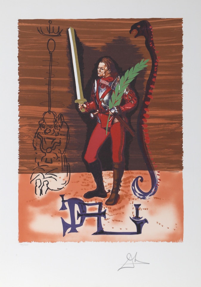 Christopher Columbus; Dali Discovers America by Salvador Dali