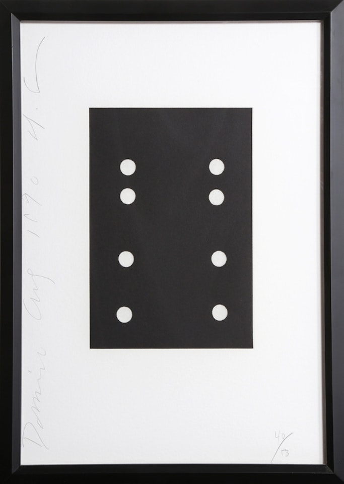 Dominoes Portfolio - 15 by Donald Sultan