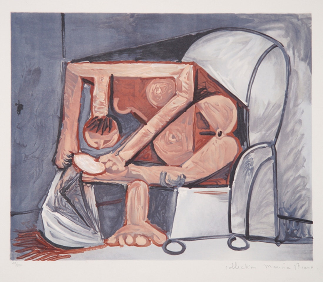 Femme a la Toilette by Pablo Picasso