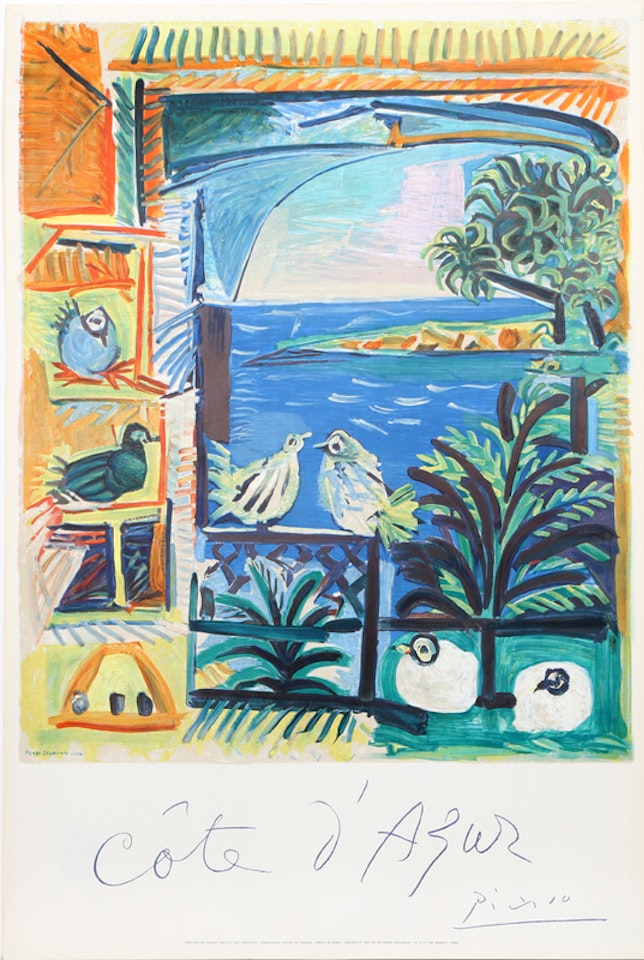 Cote d"Azur by Pablo Picasso