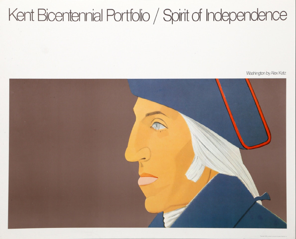 George Washington - Kent Bicentennial by Alex Katz