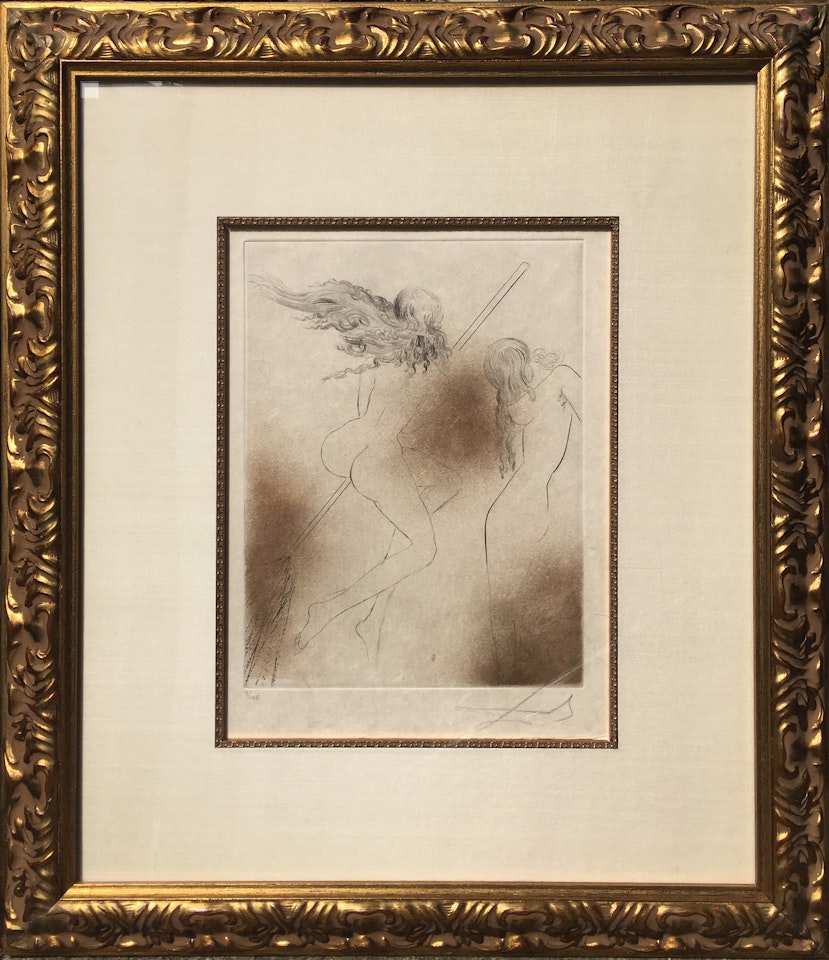 Sorcieres au Balai from Faust by Salvador Dali