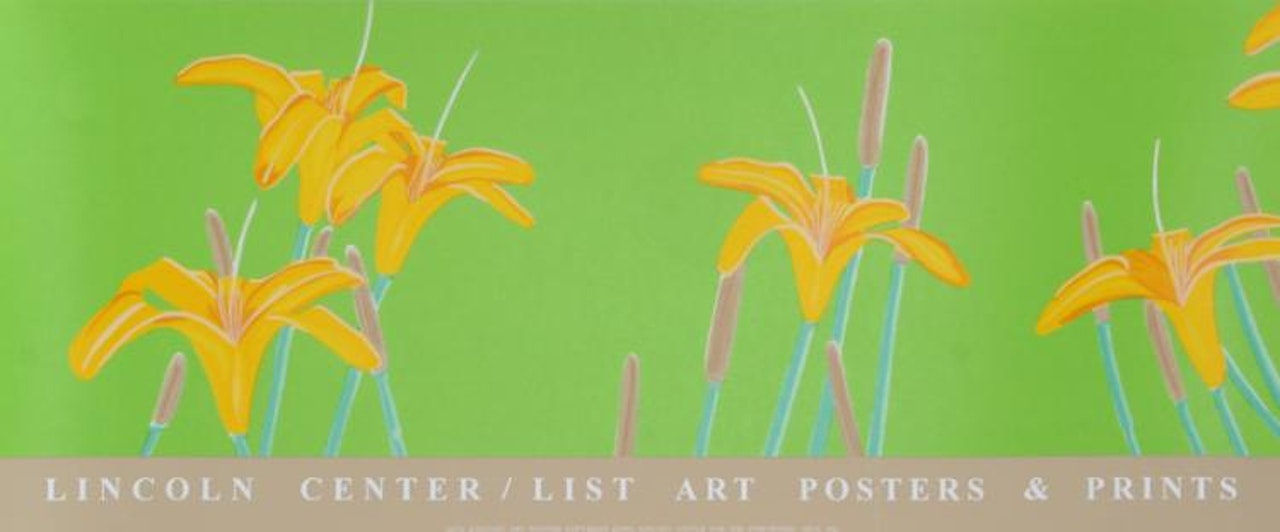 Lincoln Center/List Art - Tiger Lilies by Alex Katz