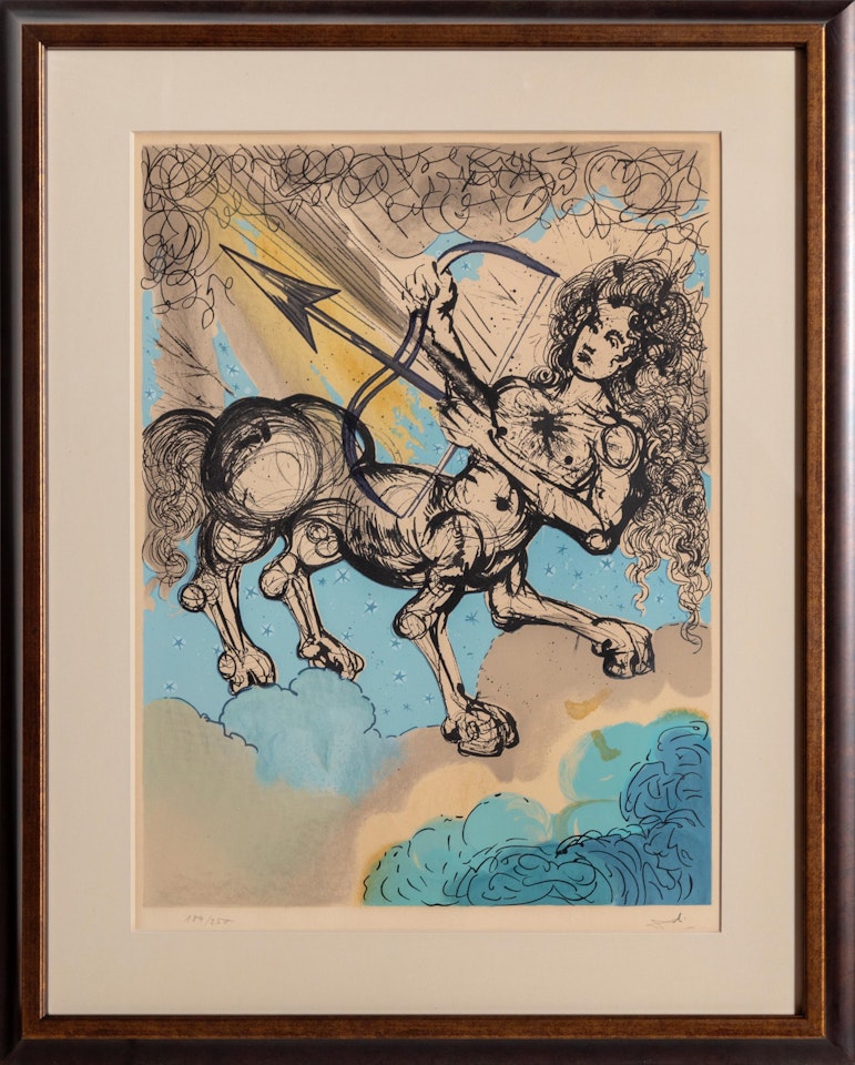 Sagittarius; Zodiac Portfolio by Salvador Dali