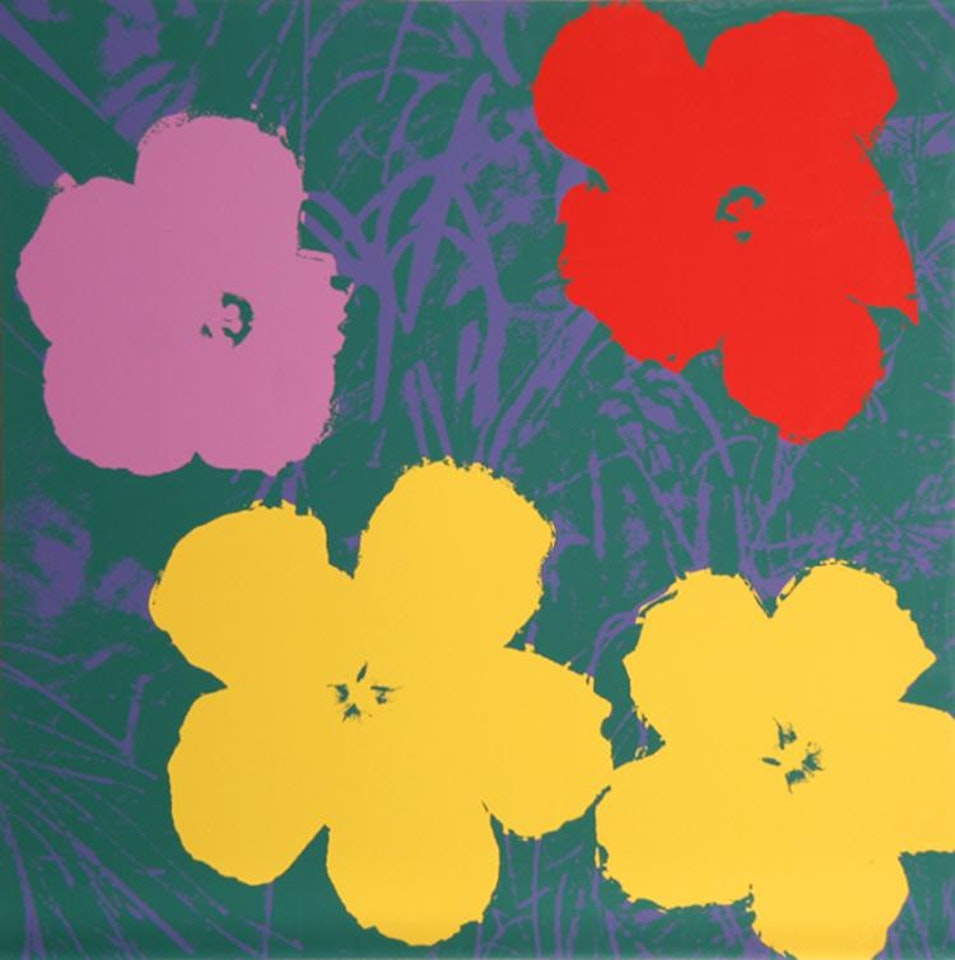 Flowers 6 by Andy Warhol