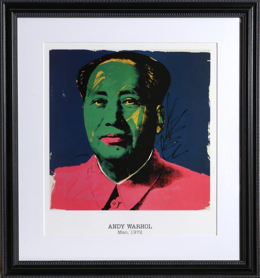 Mao by Andy Warhol