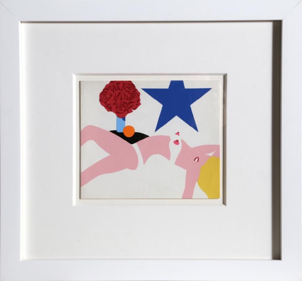 Great American Nude (from Banner) by Tom Wesselmann