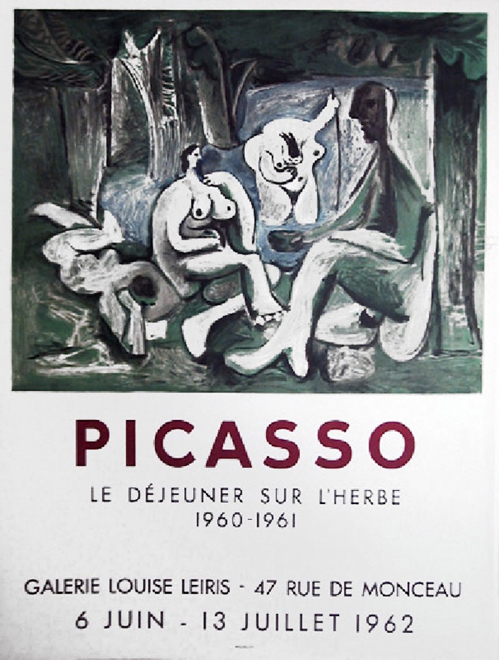 Le Dejeuner sur l"Herbe - Galerie Louise Leiris by Pablo Picasso