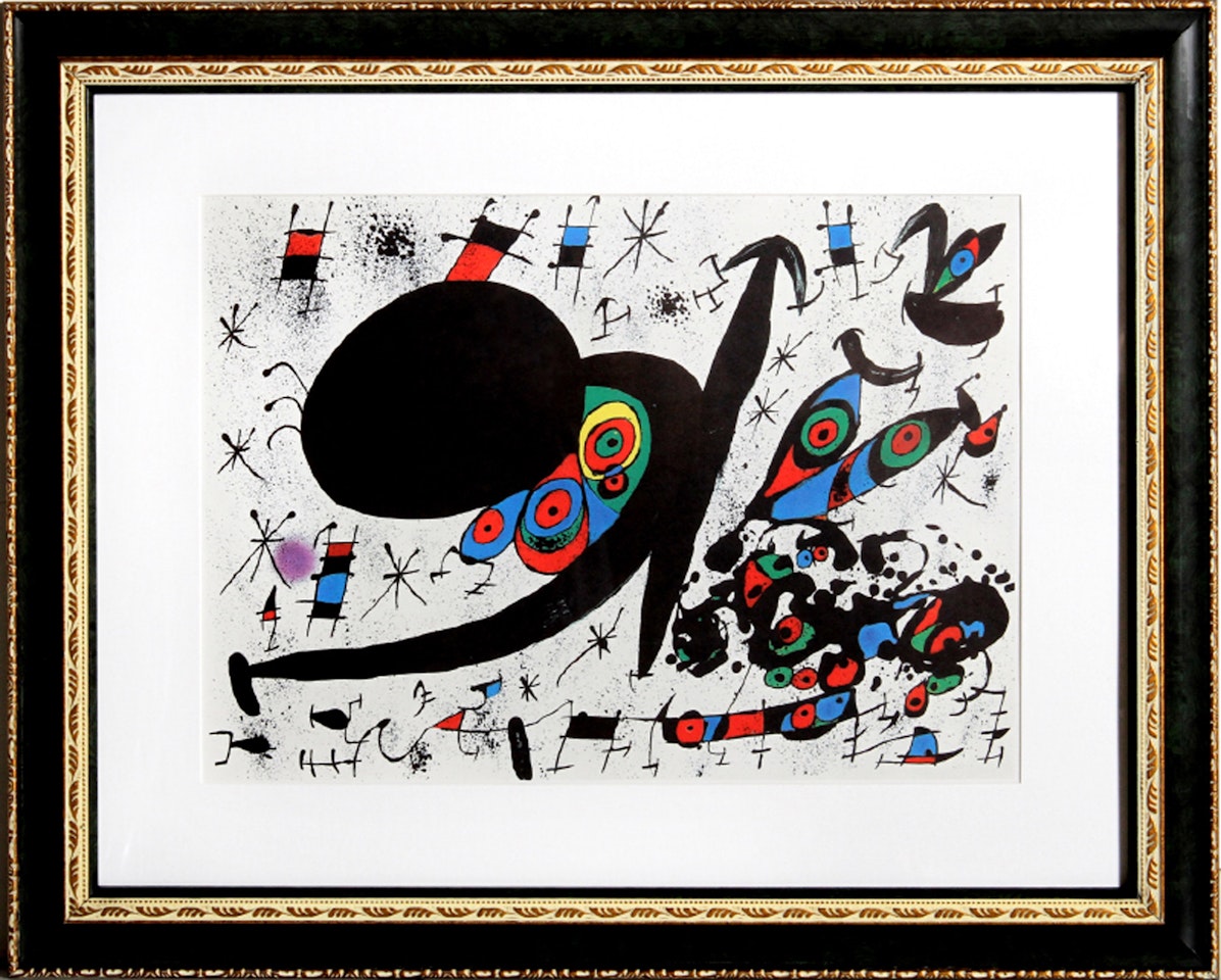 Homenatge a Joan Prats from Indelible Miro by Joan Miró