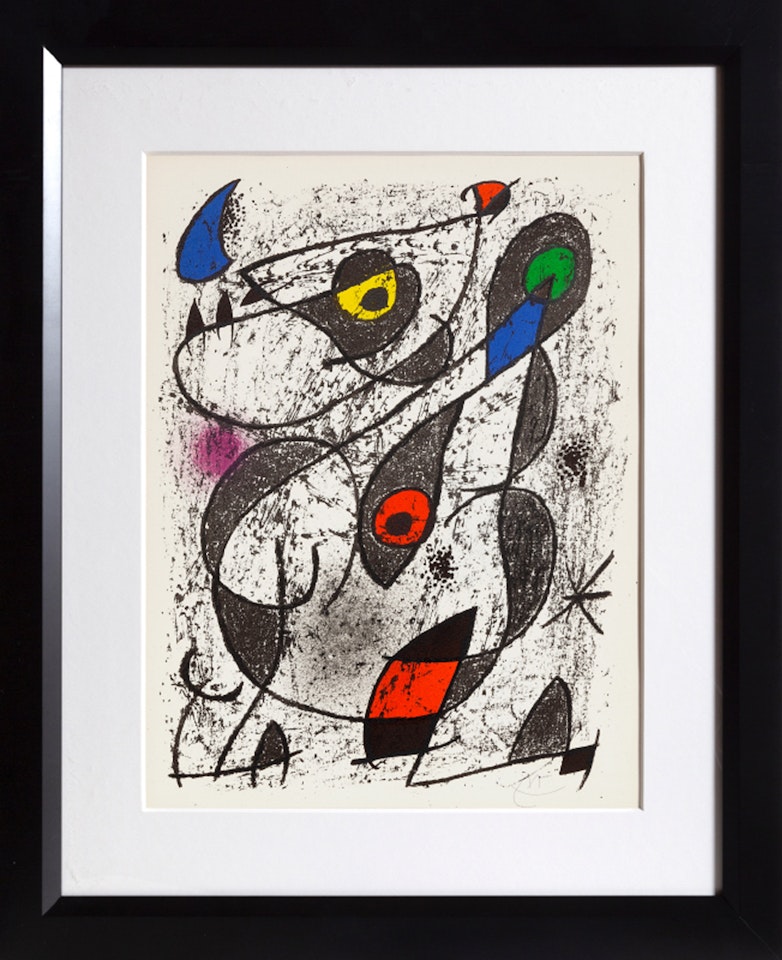 Miro a l"Encre II (Cramer 161) by Joan Miró