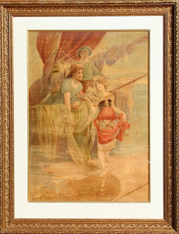 Peche by Alphonse Mucha