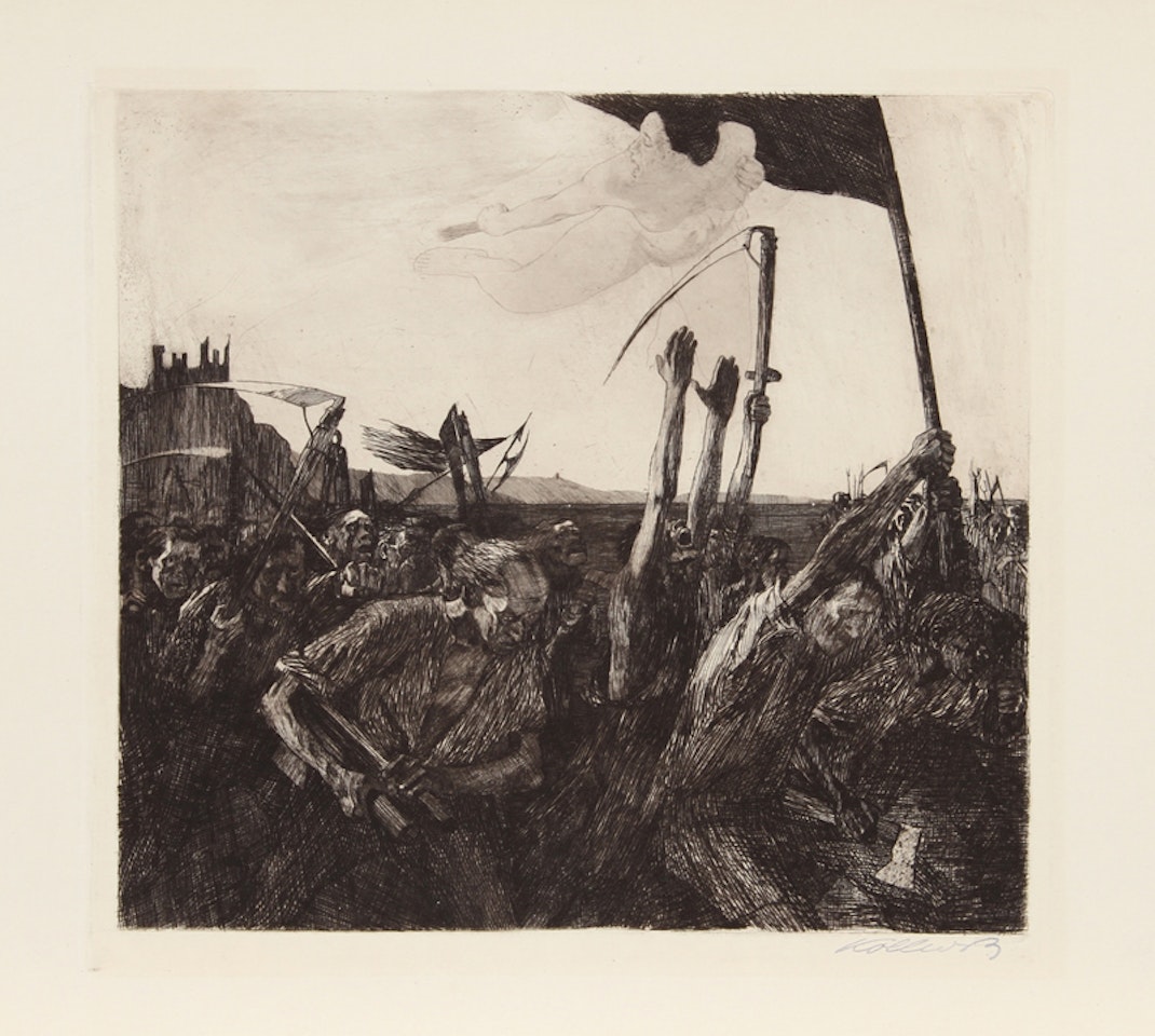 Aufruhr (Uprising) by Kathe Kollwitz