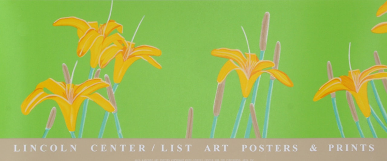 Lincoln Center/List Art - Tiger Lilies by Alex Katz