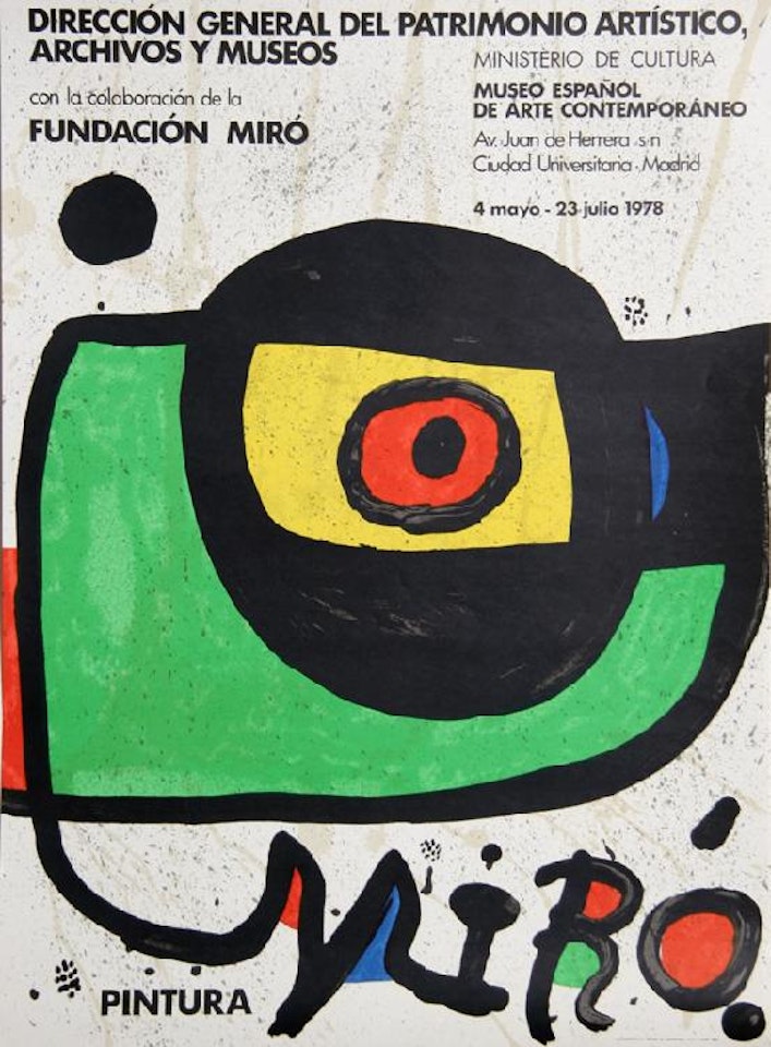 Museo Espanol De Arte Contemporaneo by Joan Miró