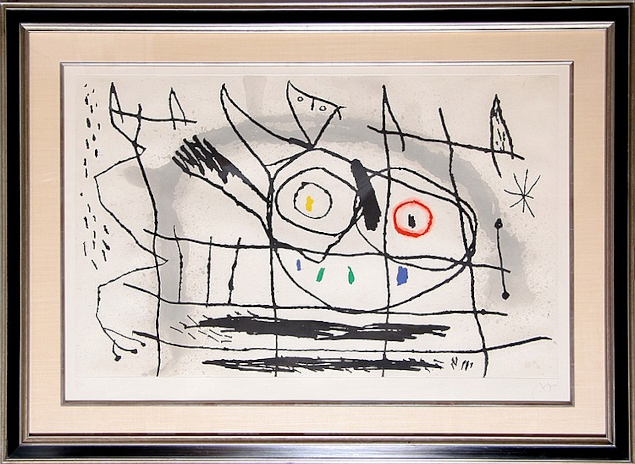 Couple D"Oiseaux II by Joan Miró