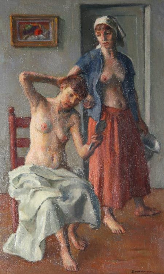 The Toilet by Robert Brackman