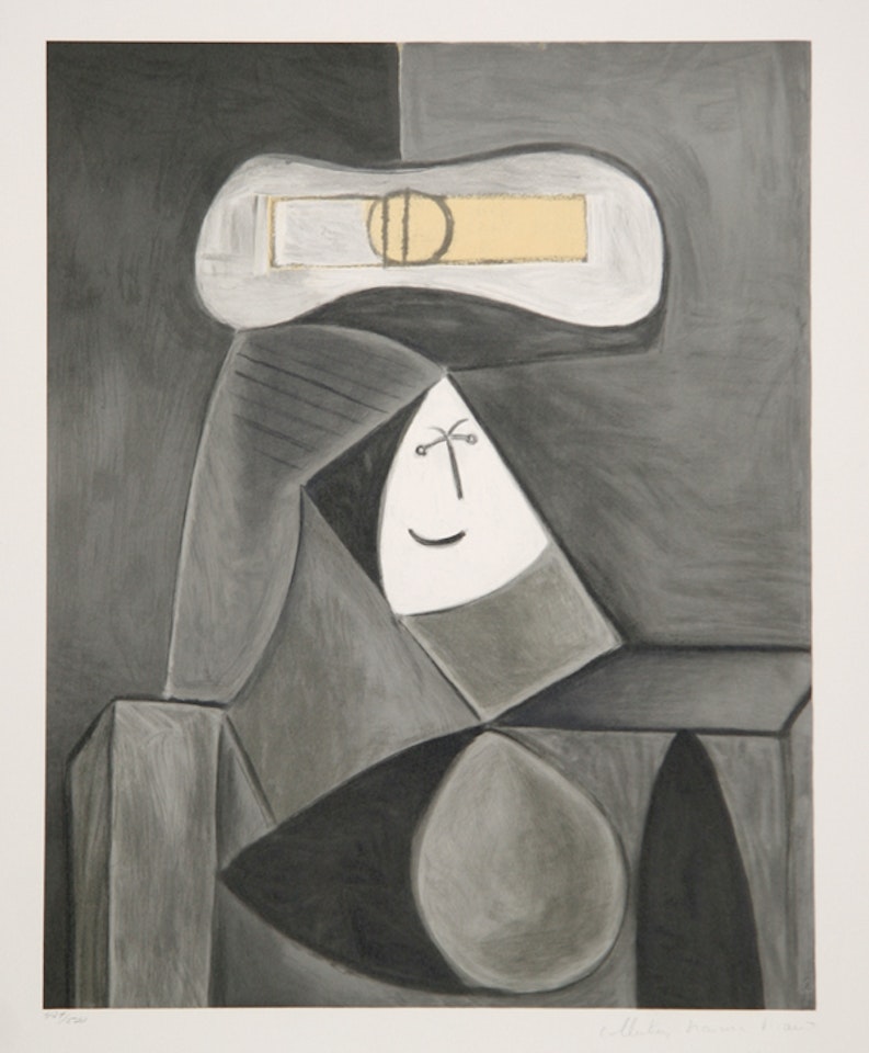 Femme Au Chapeau Gris, 36-5 by Pablo Picasso