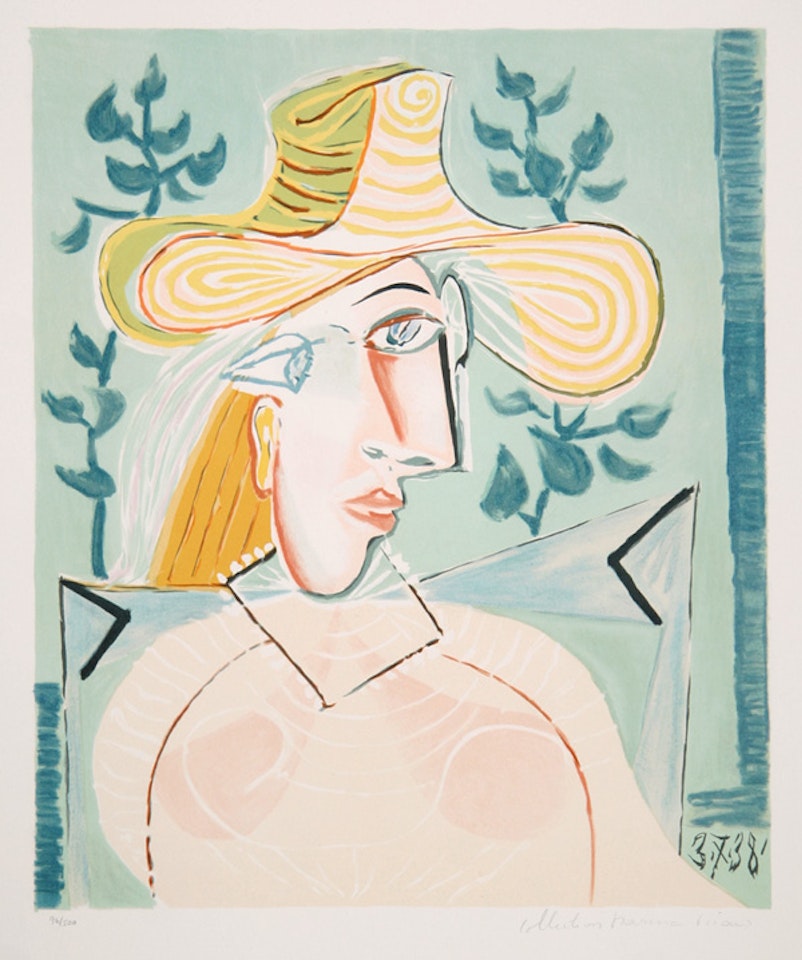 Femme a la Collerette, 16-A by Pablo Picasso