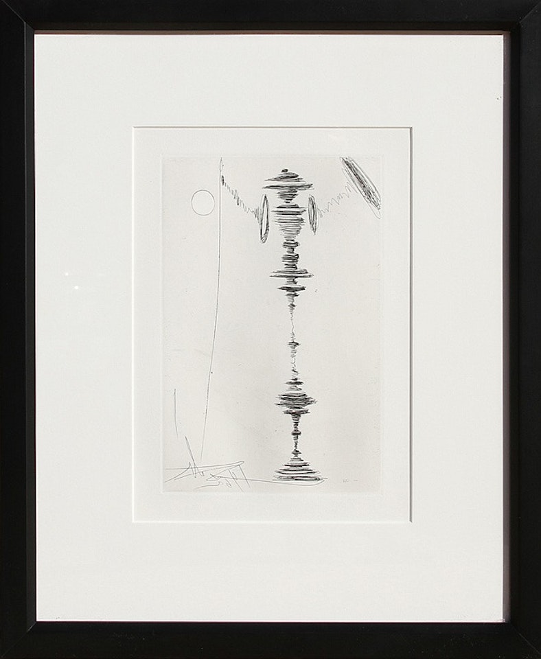 Deux Fatraises (Spinning man) by Salvador Dali