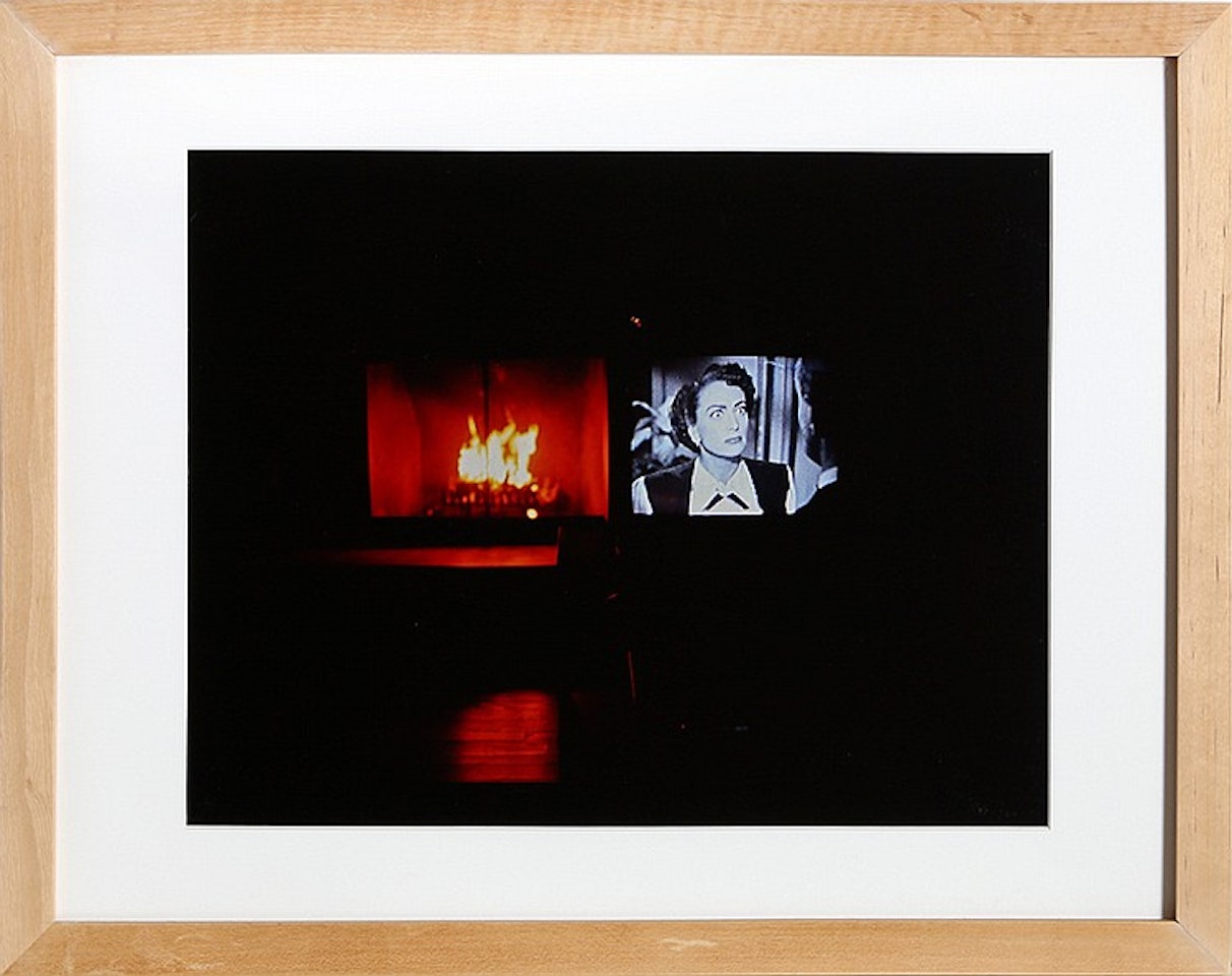 Joan Crawford"s Eyes on Fire - Thanksgiving, New Jersey by Nan Goldin