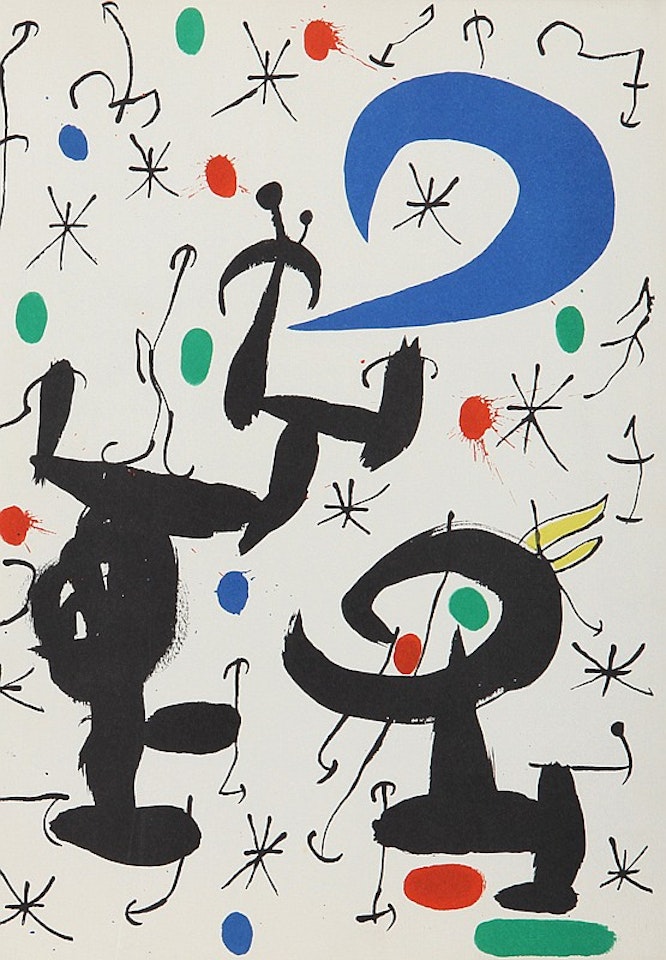 Les Essencies de la Tierra 1 by Joan Miró