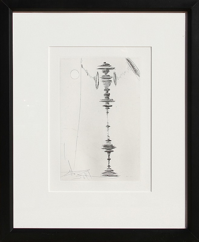 Deux Fatraises (Spinning man) by Salvador Dali
