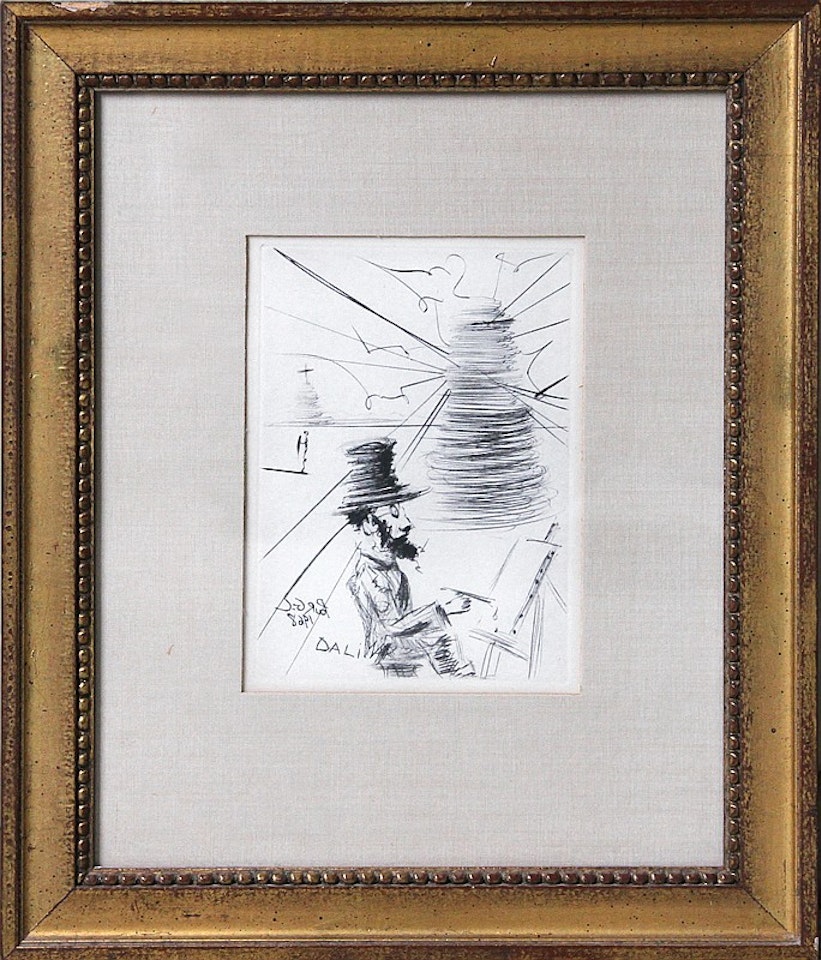 Toulouse-Lautrec by Salvador Dali
