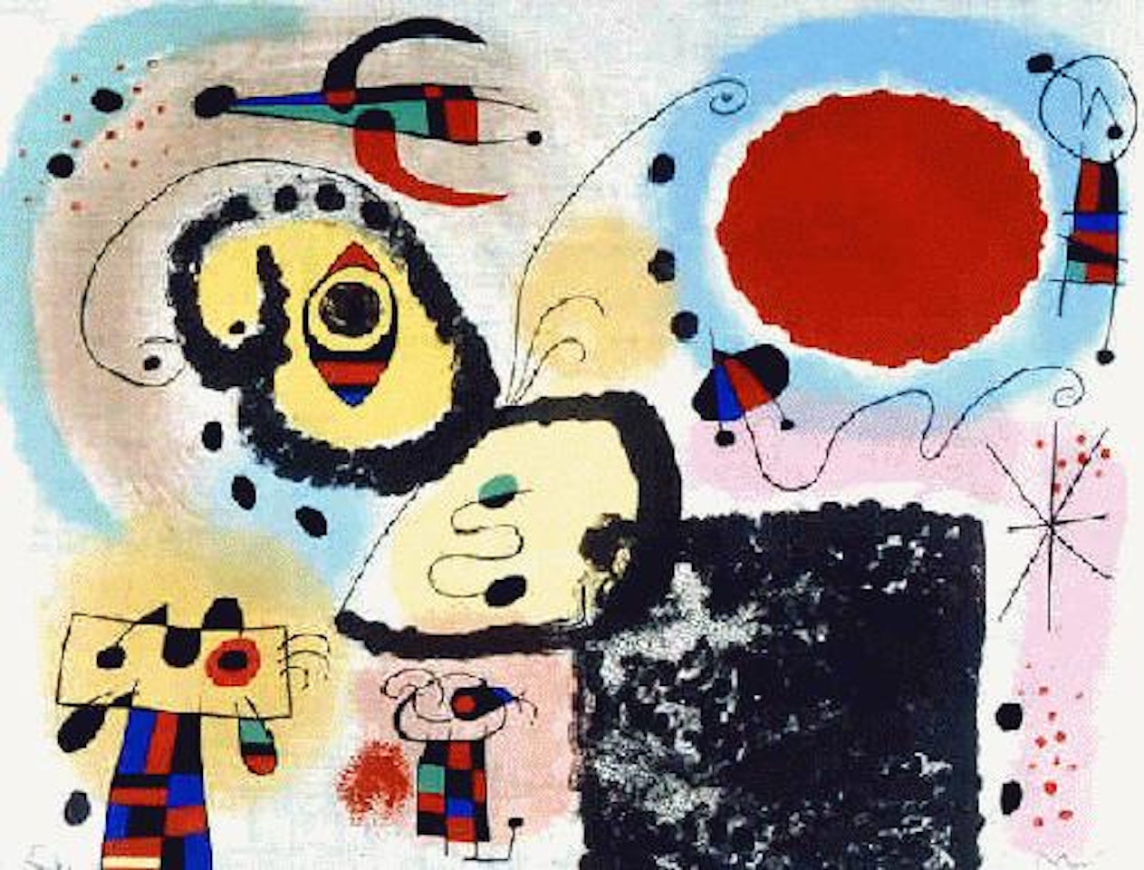 Centennair pour l"imprimerie Mourlot by Joan Miró