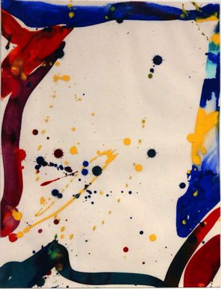 Bright Ring Drawing (Tokyo) by Sam Francis