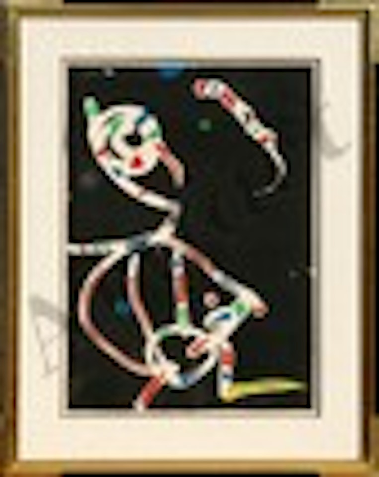 La Traca III (Fireworks III) by Joan Miró