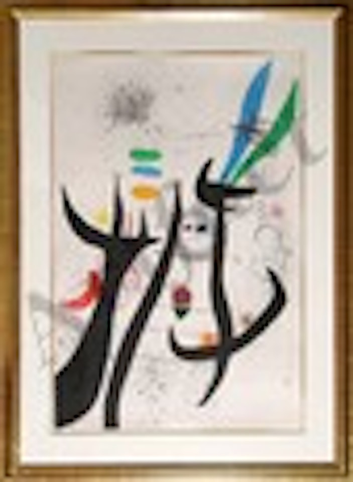 La Femme Arborescente (Dupin 649) by Joan Miró