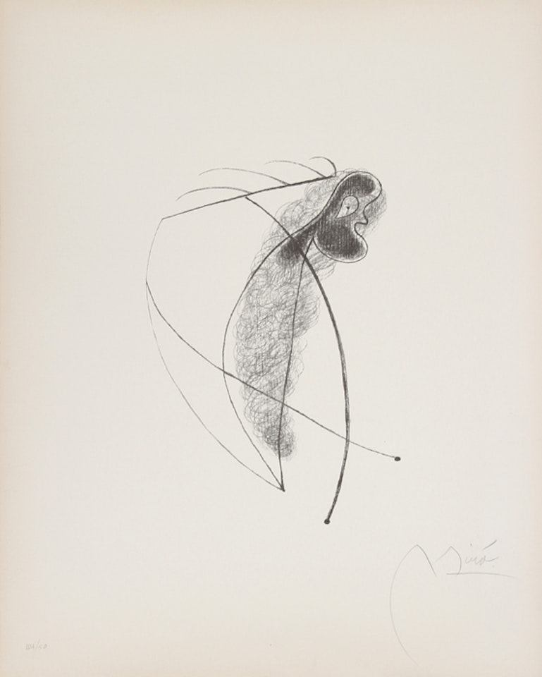 Lithograph III (M. Ib) by Joan Miró
