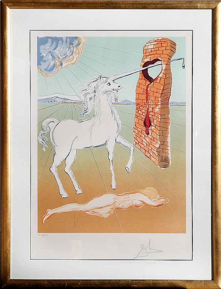 Agony of Love from the Retrospective Suite by Salvador Dali