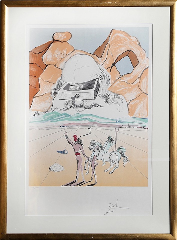 Path to Wisdom from the Retrospective Suite by Salvador Dali