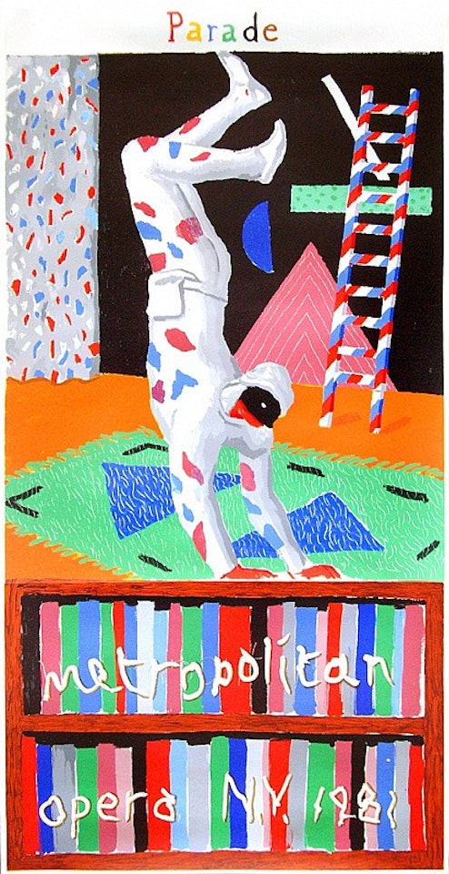 Parade, Metropolitan Opera by David Hockney