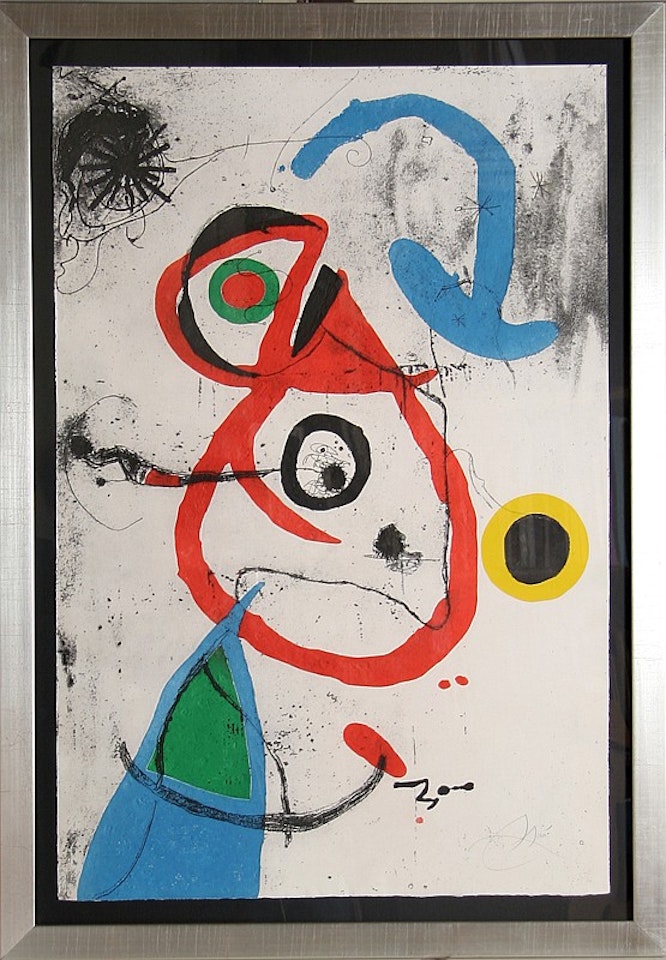 Barcelona Series, Plate 8 by Joan Miró