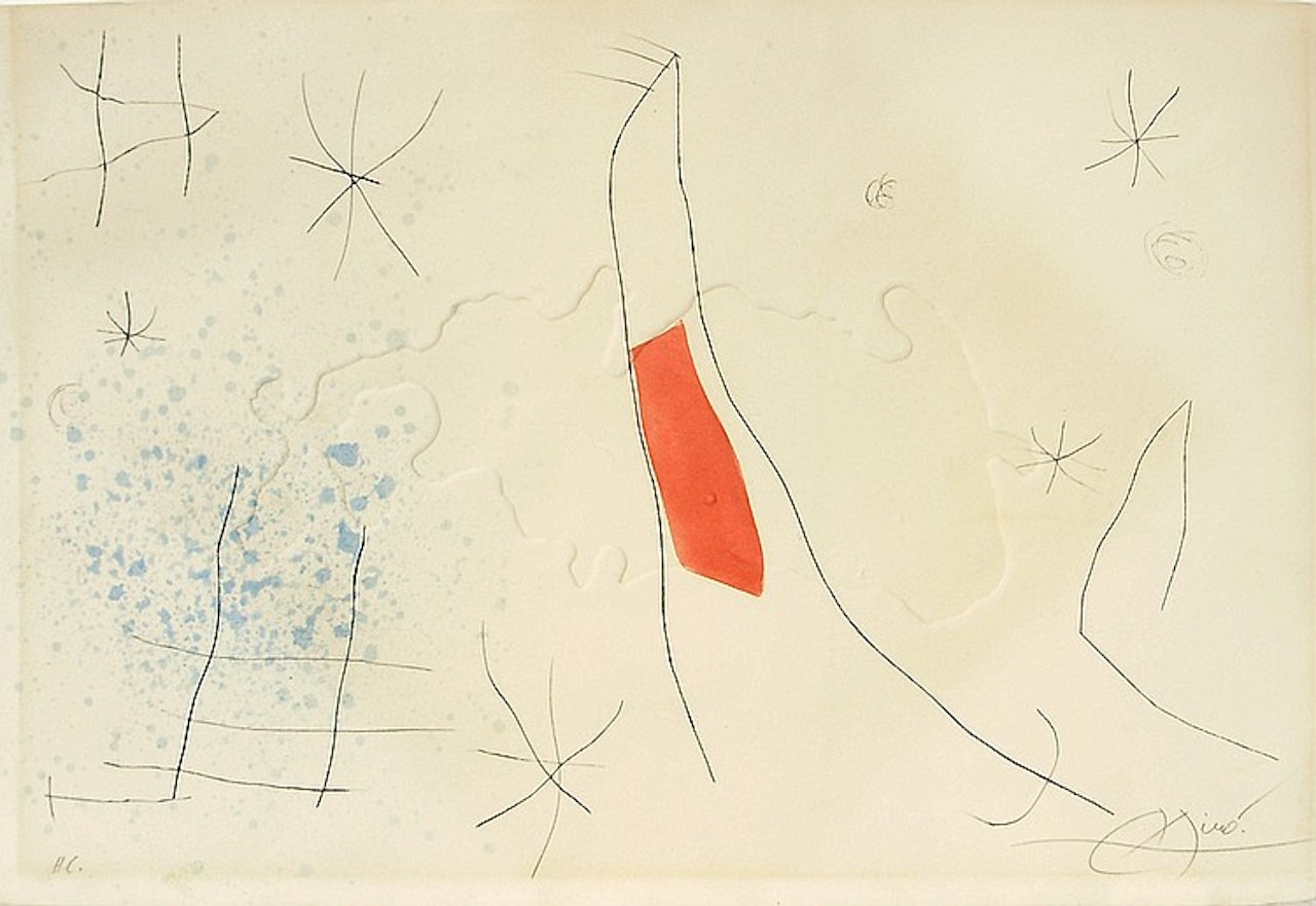 Le Issue Derobee (D. 688 and 692) by Joan Miró