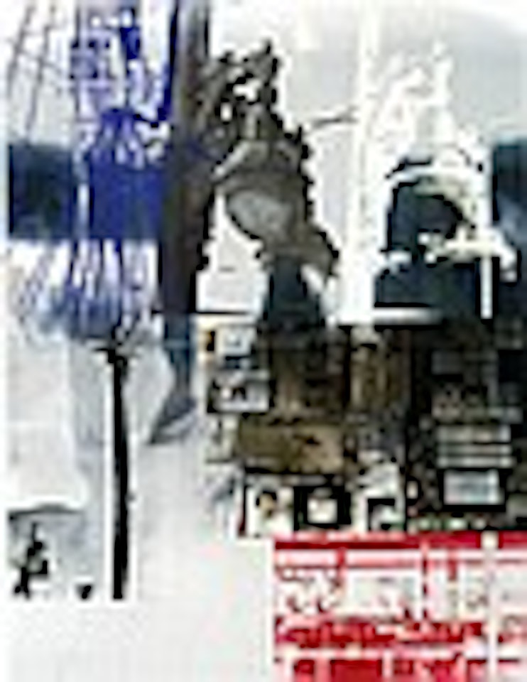 Narcissus/ROCI USA (Wax Fire Works) by Robert Rauschenberg
