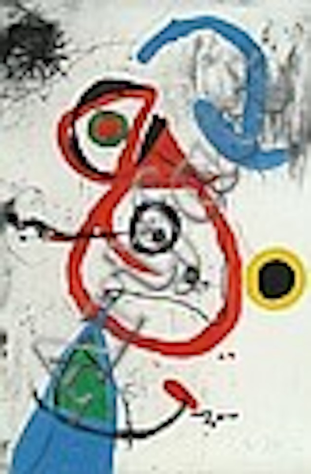 Barcelona Series, Plate 8 by Joan Miró