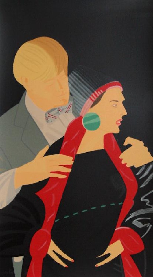 Pas de Deux V - Red Grooms and Liz Ross by Alex Katz