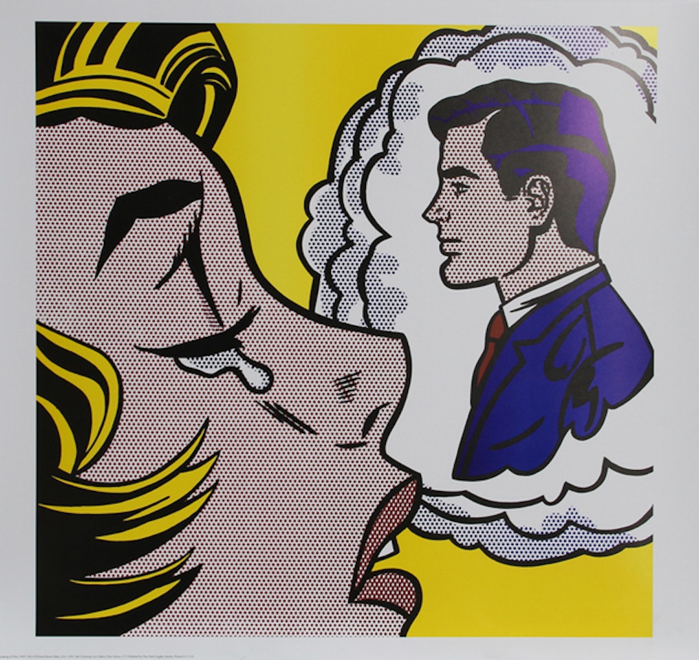 Thinking of Him by Roy Lichtenstein