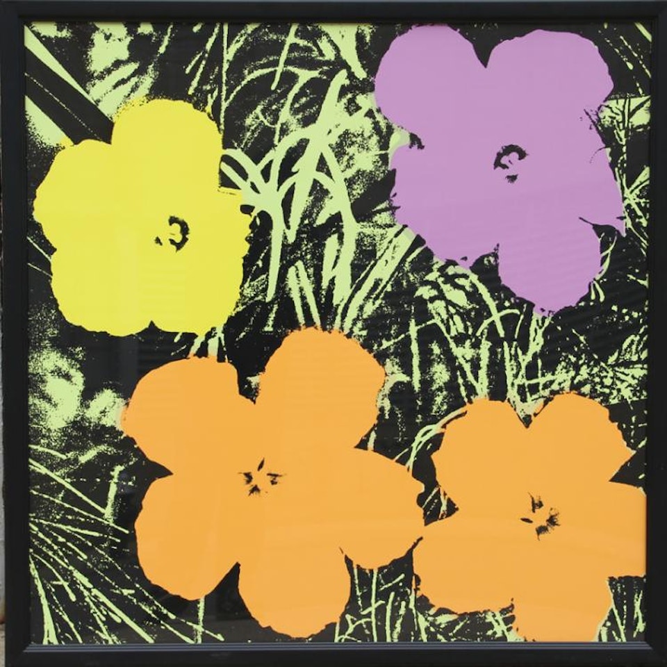 Flowers 4 by Andy Warhol