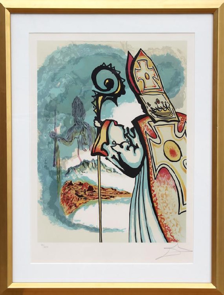 King Richard from the Ivanhoe Suite by Salvador Dali