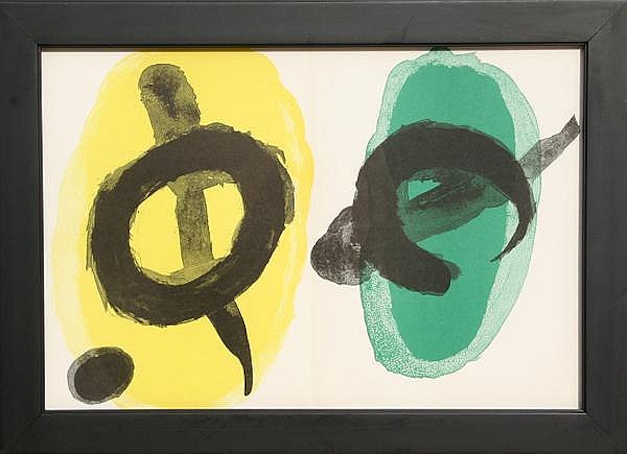 from Derrier Le Mirroir 2 by Joan Miró