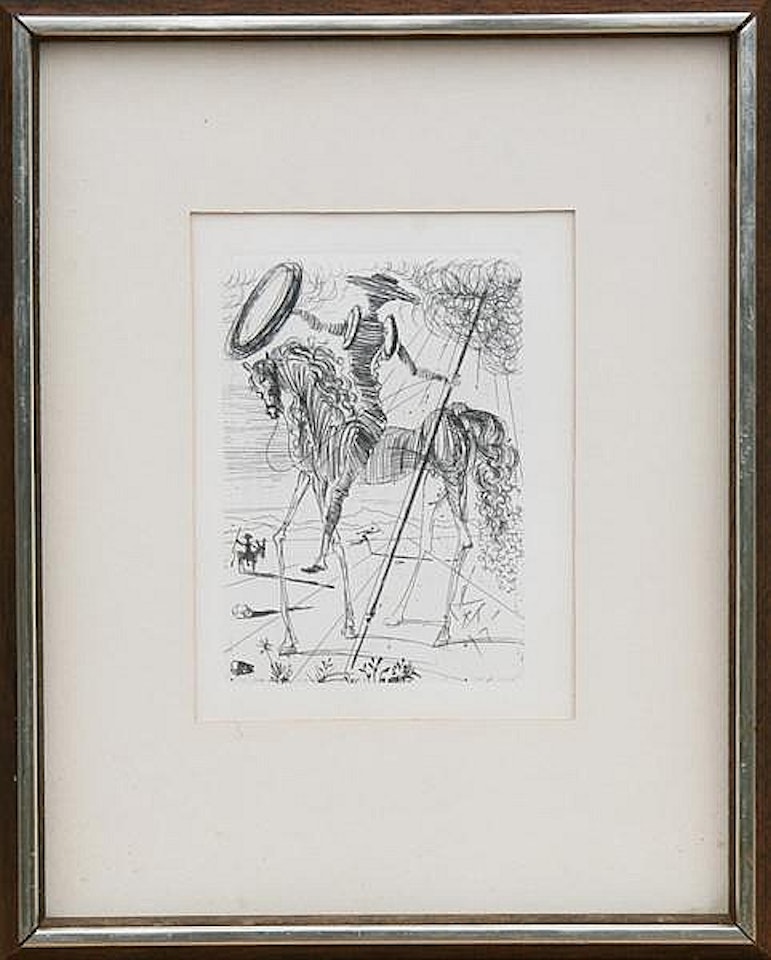 Don Quixote by Salvador Dali