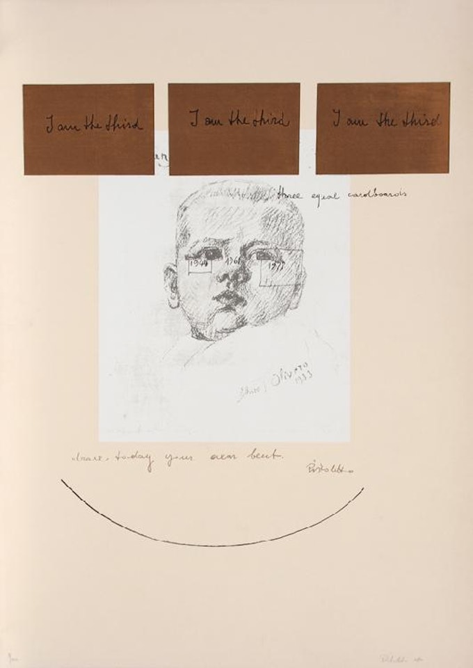 I Am The Third Series #3 by Michelangelo Pistoletto