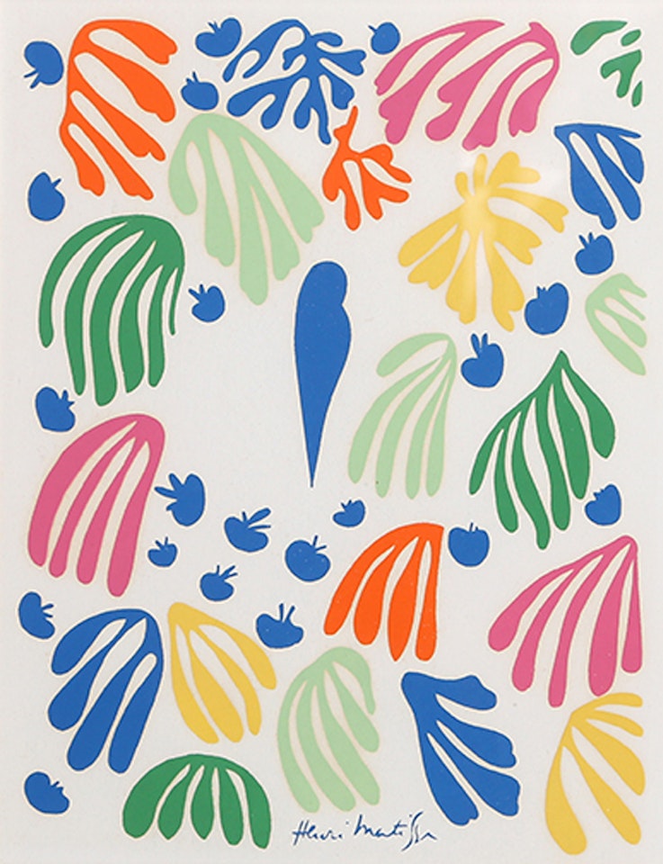 Parakeet (From Parakeet and the Mermaid) by Henri Matisse